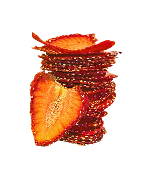 ByBillund Jordbær tørret frugtskiver, Garnish