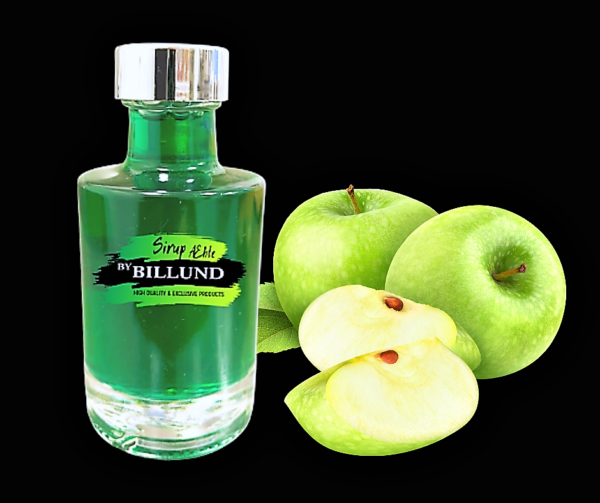 ByBillund-Sirup med grøn æble-velegnet til is-pandekager-cocktails-BillundGin-desserter