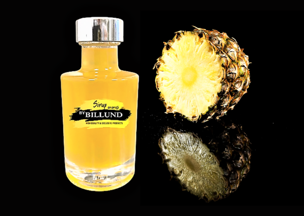 ByBillund-sirup med ananas-velegnet til cocktails-desserter-is-ananassirup-ananas sirup-